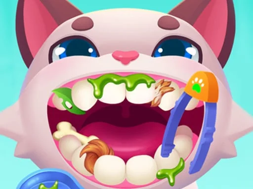 Animal Dentist For Kids Game