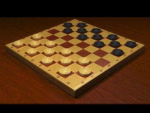 Checkers Dama Chess Board Game