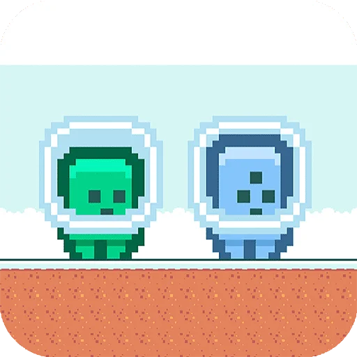 Green and Blue Cuteman Game Play