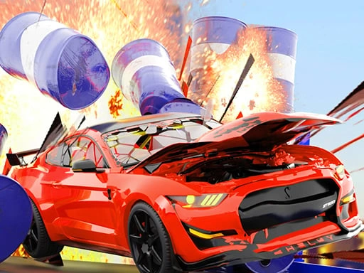 Impossible Car Stunt Races: Mega Ramps Game