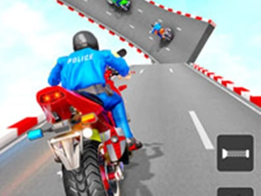 Mega Ramp Stunt Moto Run 3D Game Cool Math