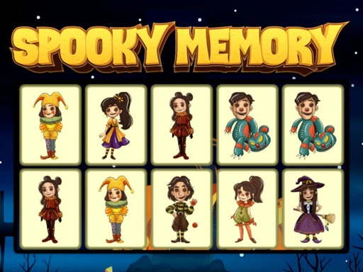 Spooky Memory Cool Math Games