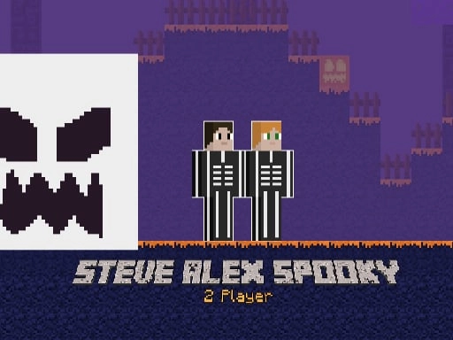 Steve Alex Spooky 2 Player Cool Math Game